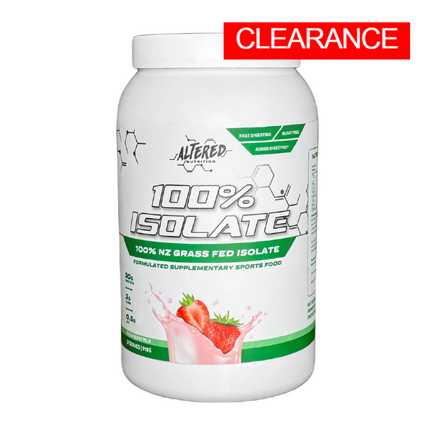 100% ISOLATE BY ALTERED NUTRITION