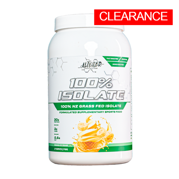100% ISOLATE BY ALTERED NUTRITION