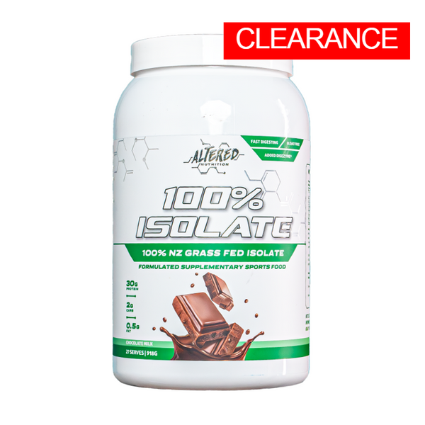 100% ISOLATE BY ALTERED NUTRITION