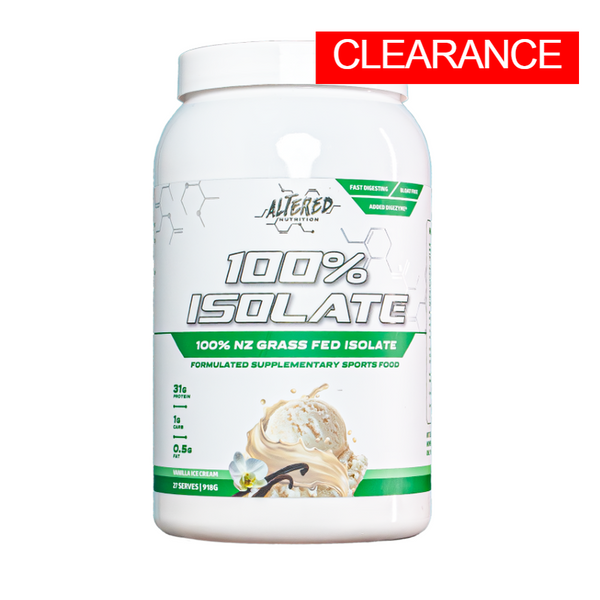 100% ISOLATE BY ALTERED NUTRITION