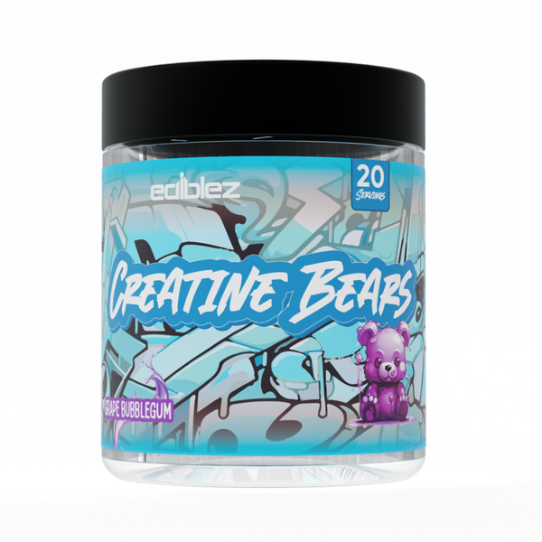 CREATINE BEARS CREATINE GUMMIES BY EDIBLEZ