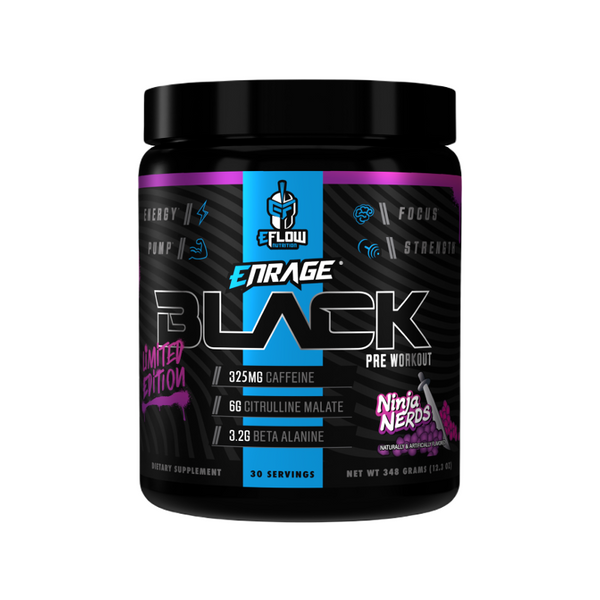ENRAGE BLACK BY E FLOW NUTRITION