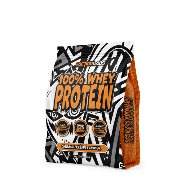 100% WHEY PROTEIN BY FACTION LABS