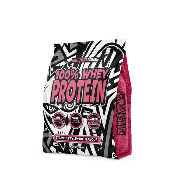 100% WHEY PROTEIN BY FACTION LABS