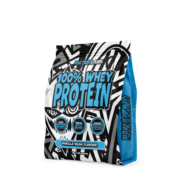 100% WHEY PROTEIN BY FACTION LABS