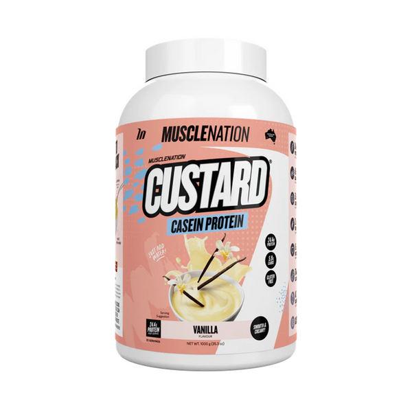 CASEIN CUSTARD PROTEIN BY MUSCLE NATION