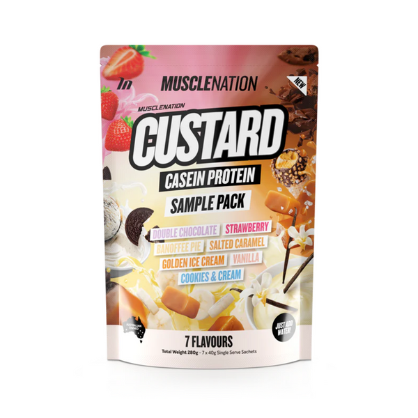CASEIN CUSTARD PROTEIN BY MUSCLE NATION