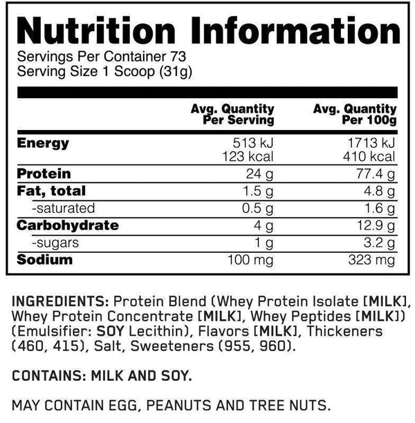GOLD STANDARD 100% WHEY BY OPTIMUM NUTRITION