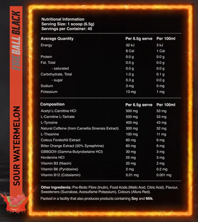 FIREBALL BLACK BY RED DRAGON