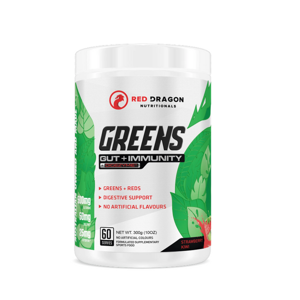 GREENS GUT + IMMUNITY BY RED DRAGON