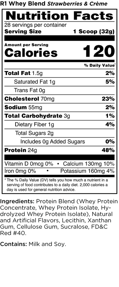 R1 WHEY BLEND PROTEIN BY RULE 1
