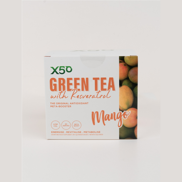 GREEN TEA + RESVERATROL BY X50