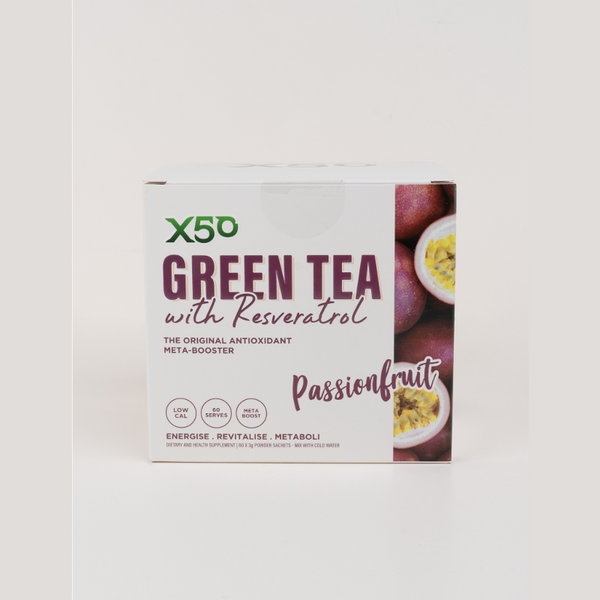 GREEN TEA + RESVERATROL BY X50
