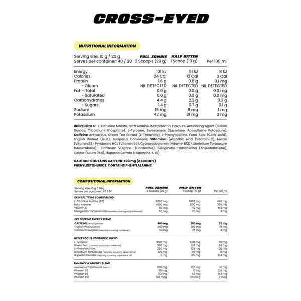 CROSS-EYED BY ZOMBIE LABS