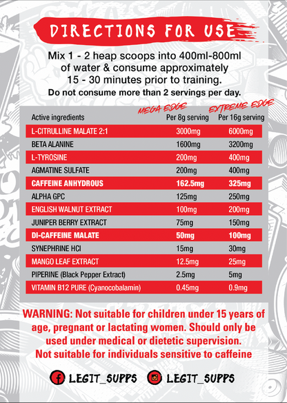EDGE PRE-WORKOUT BY LEGIT