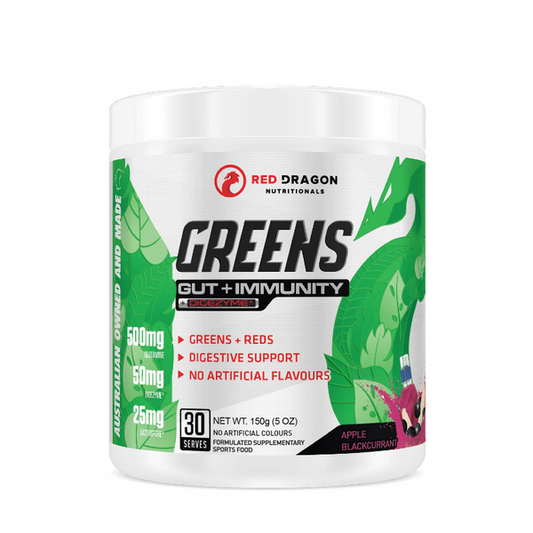 GREENS GUT + IMMUNITY BY RED DRAGON