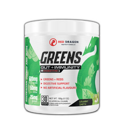 GREENS GUT + IMMUNITY BY RED DRAGON