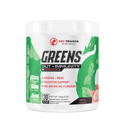 GREENS GUT + IMMUNITY BY RED DRAGON