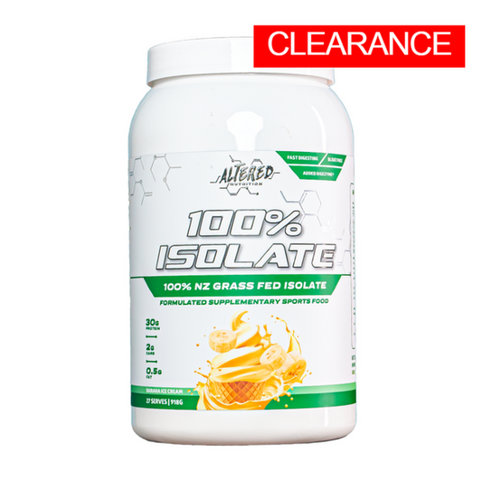 100% ISOLATE BY ALTERED NUTRITION