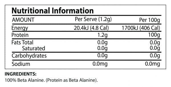 BETA-ALANINE BY ATP SCIENCE