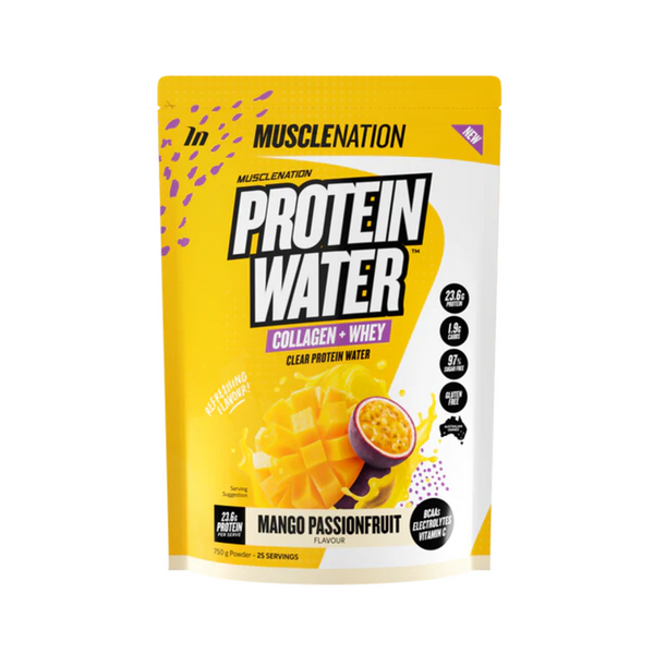 PROTEIN WATER + COLLAGEN BY MUSCLE NATION