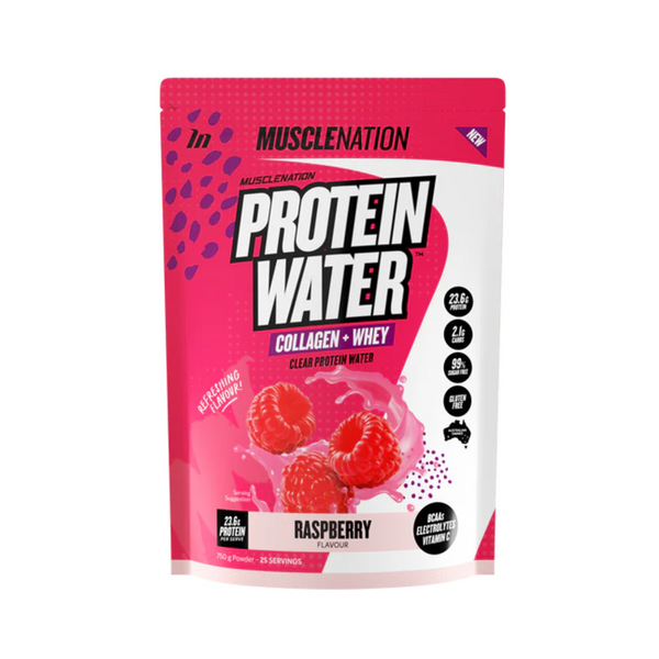 PROTEIN WATER + COLLAGEN BY MUSCLE NATION
