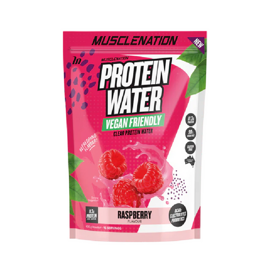 PLANT PROTEIN WATER VEGAN BY MUSCLE NATION