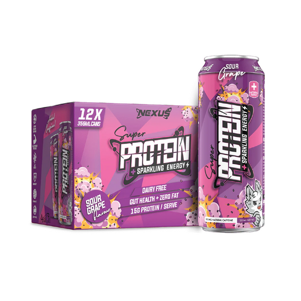 SUPER PROTEIN SPARKING ENERGY RTD BY NEXUS