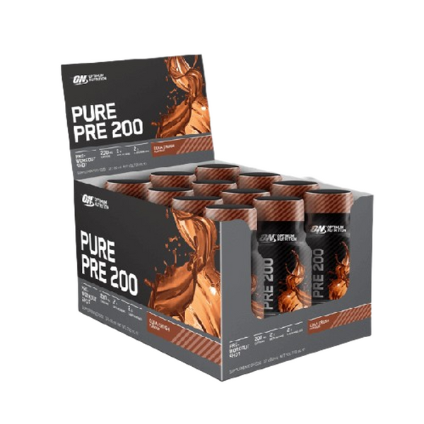 PURE PRE 200 SHOT RTD BY OPTIMUM NUTRITION