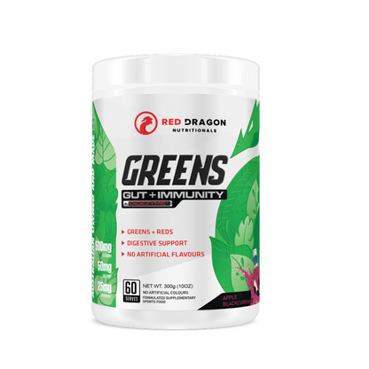 GREENS GUT + IMMUNITY BY RED DRAGON