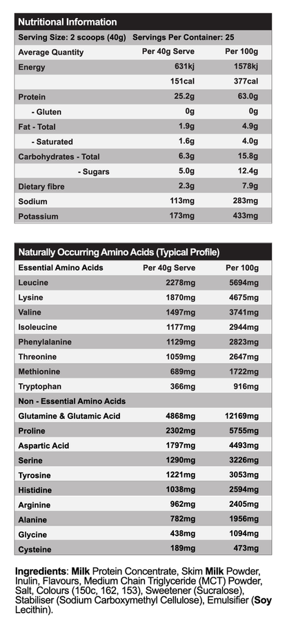 PROTEIN MOUSSE BY RED DRAGON