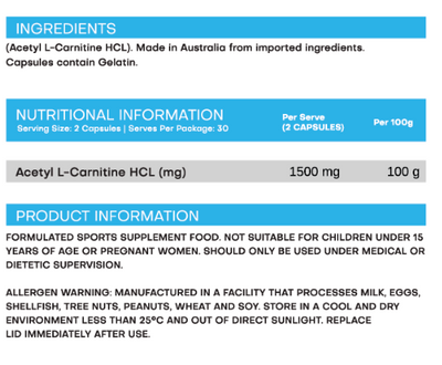 ACETYL L-CARNITINE BY SBN