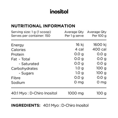 INOSITOL BY SWITCH NUTRITION