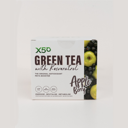 GREEN TEA + RESVERATROL BY X50
